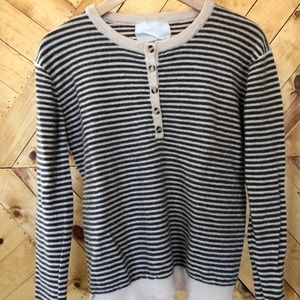 30% cashmere AMATEURS striped sweater